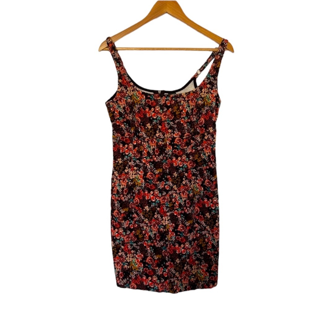 Target Trendy Multicolor Floral Mini Dress - Size M